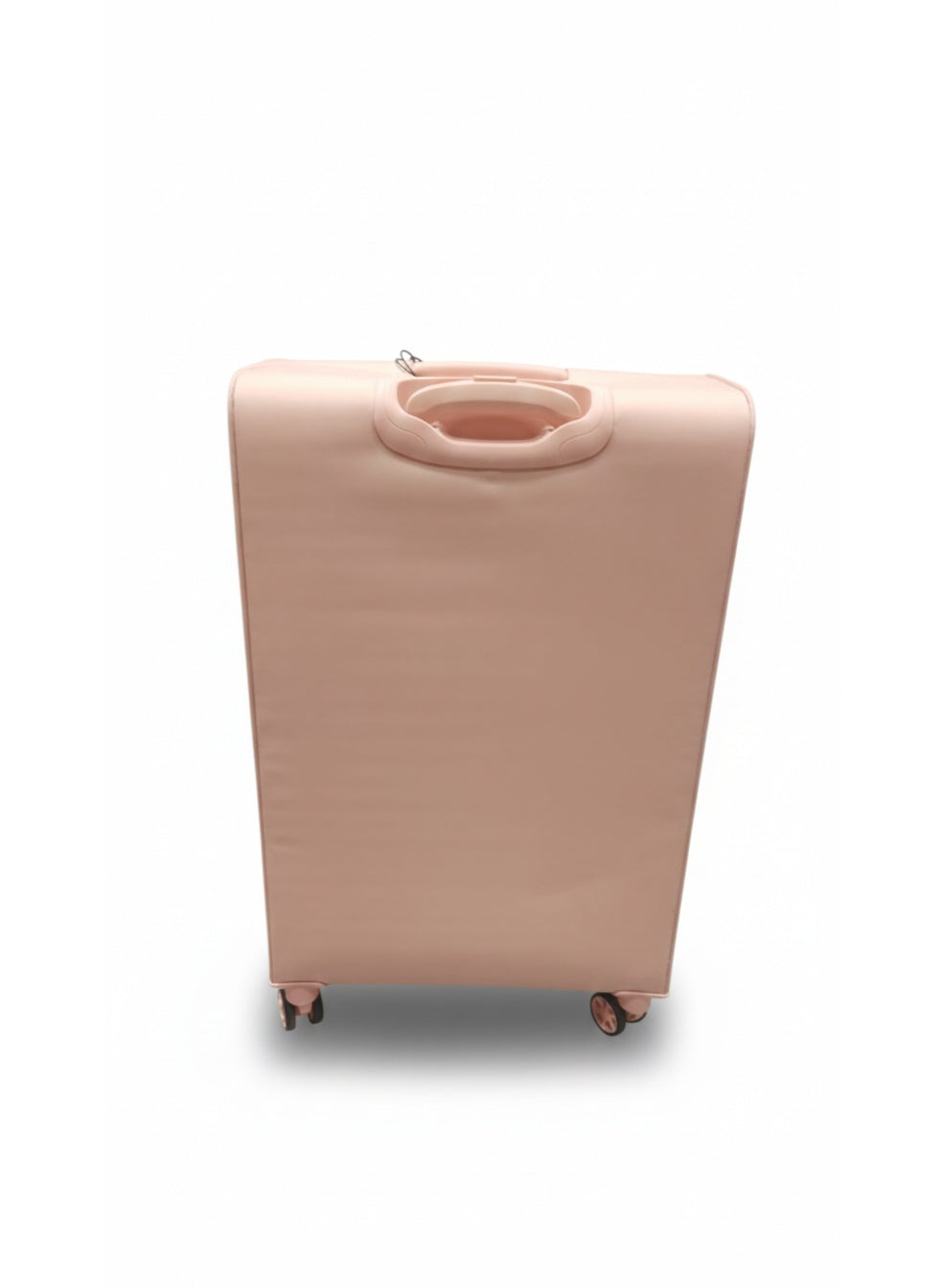 DKNY Sweet Dreams Large Upright Suitcase – 28 Inch Softside Trolley Luggage, Lightweight Travel Bag with 2-Wheel Upright System & TSA Lock – Peach Bloom