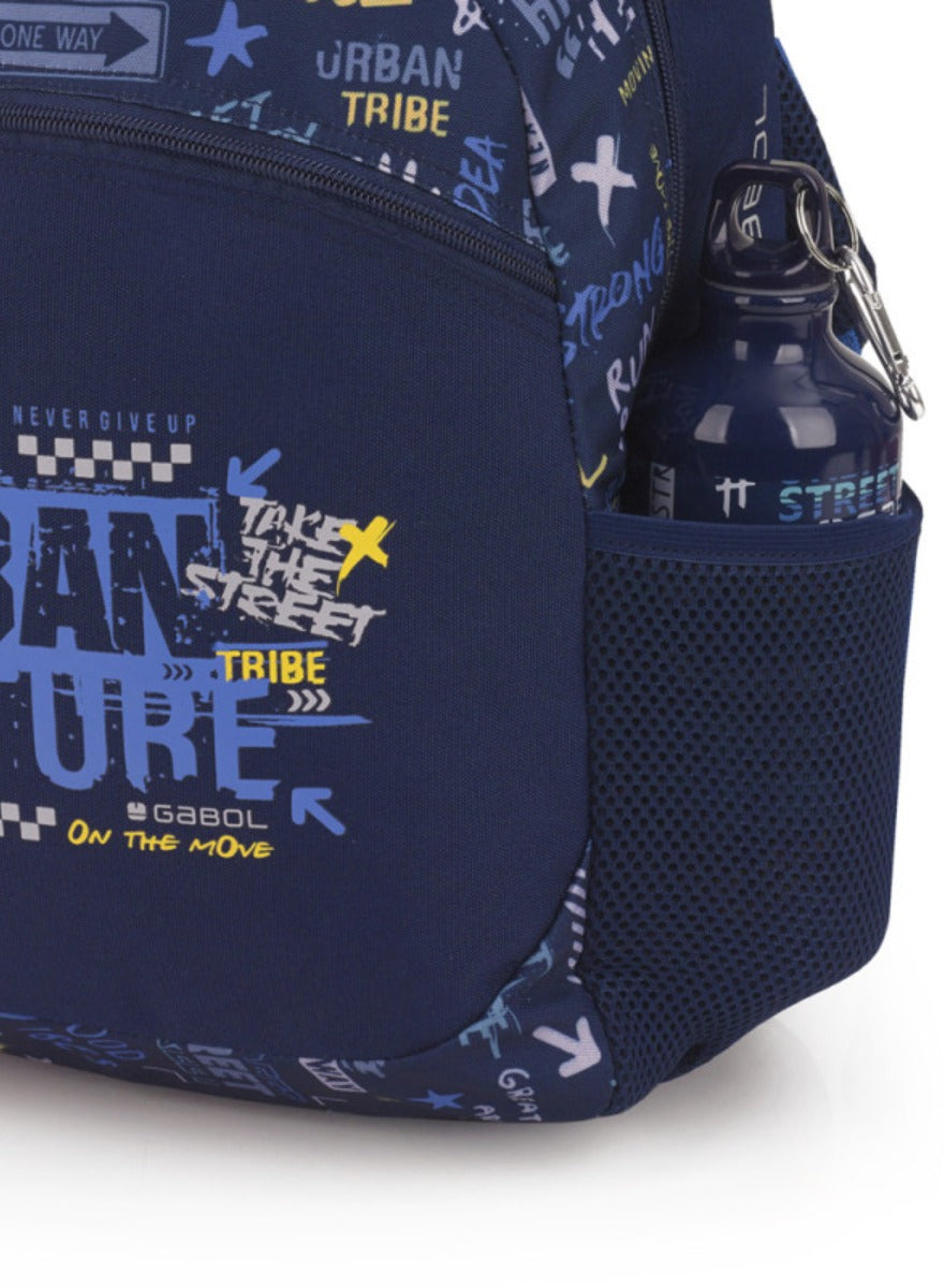 Gabol Sticker Kids Water Bottle for School, 600ml Kids water bottle stainless steel water bottle for kids, Double Wall Insulated Water Bottle