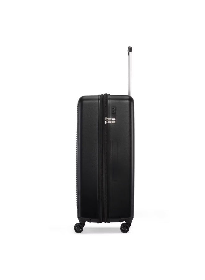 Calvin Klein Horizon Hardside Luggage on Wheels for Unisex | Ultra Lightweight ABS with 4 Spinner Wheels | Color Black