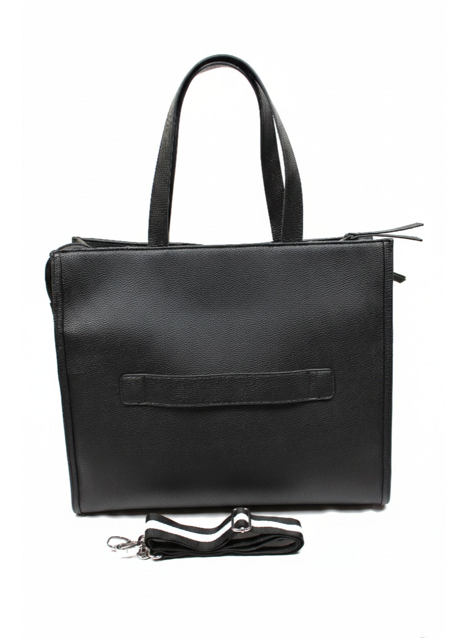 Rivets women's handbag & shoulder bags Women Shoulder Tote Bags Top Handle Satchel Color Black