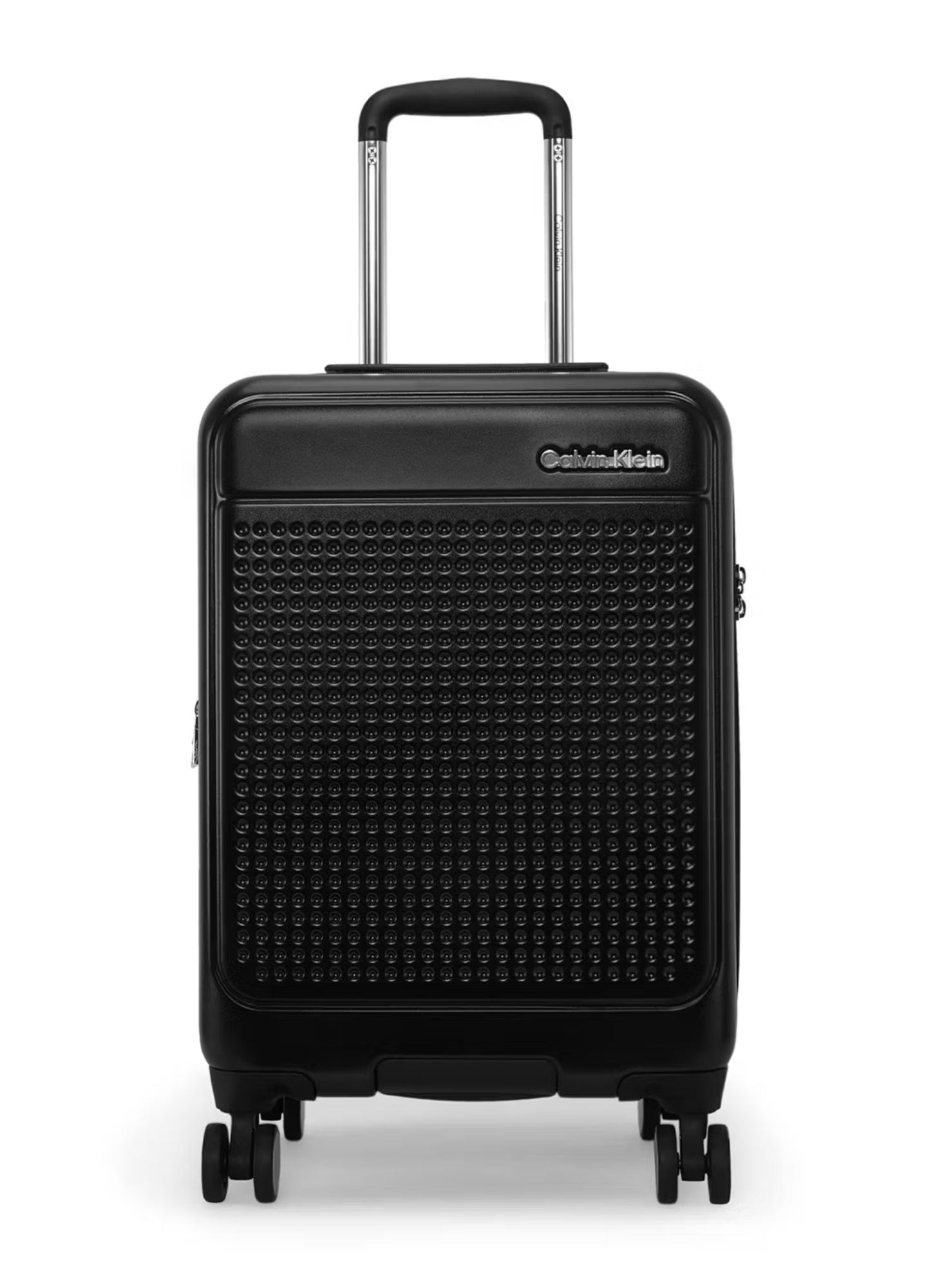 Calvin Klein In Stereo Hardside Luggage on Wheels for Unisex | Ultra Lightweight ABS with 4 Spinner Wheels|Color Black
