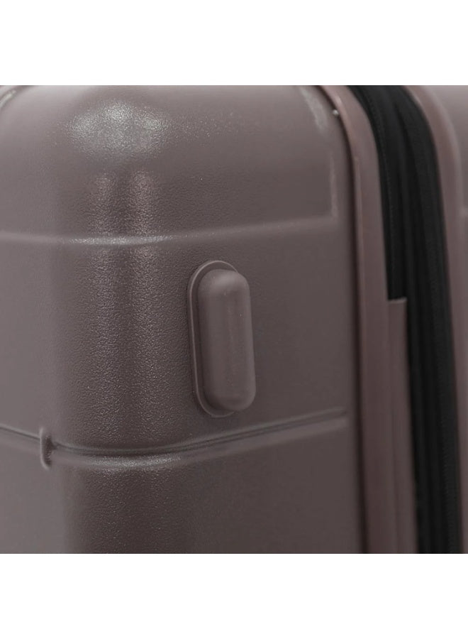 Palisades Hardside Luggage on Wheels for Unisex | Ultra Lightweight ABS on with Spinner Wheels 4 Color Brown