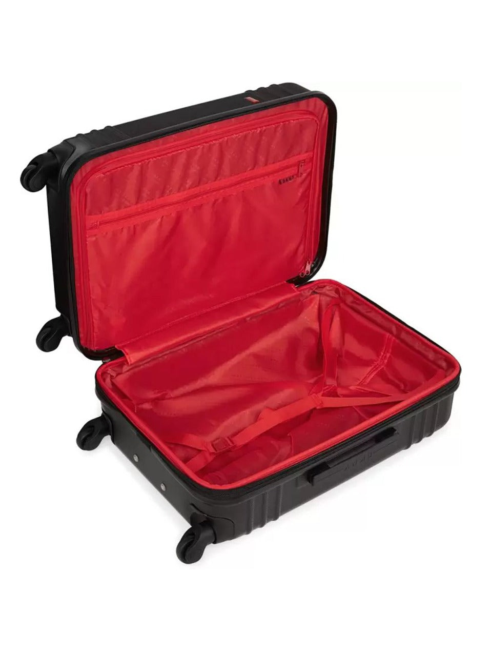 Dkny Eclipse Hardside Luggage on Wheels for Unisex | Ultra Lightweight ABS on with Spinner Wheels 4 Color Black