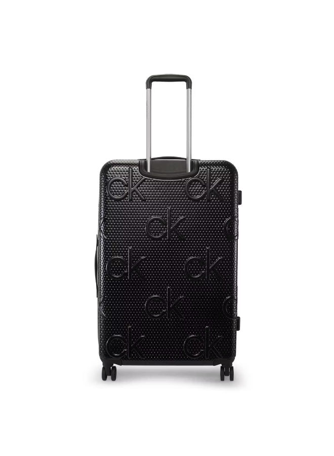 Calvin Klein Insignia 4.0 Hardside Luggage on Wheels for Unisex | Ultra Lightweight ABS with 4 Spinner Wheels | Color Black