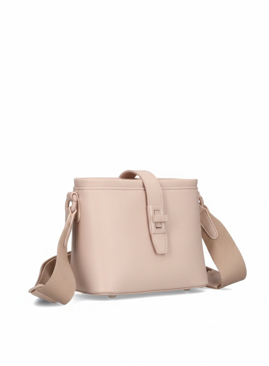 David Jones Bag for Women | Hobo Crossover Fashion Handbag | Color Coconut Cream