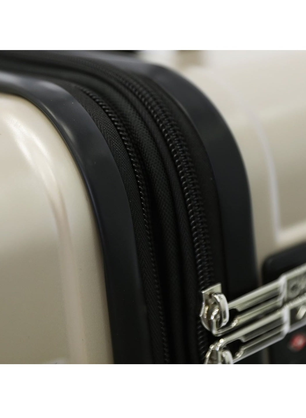 Ridge Line Hardside Spinner Luggage On Wheels, Ultra Lightweight ABS, 4 Double Wheels Color TAUPE