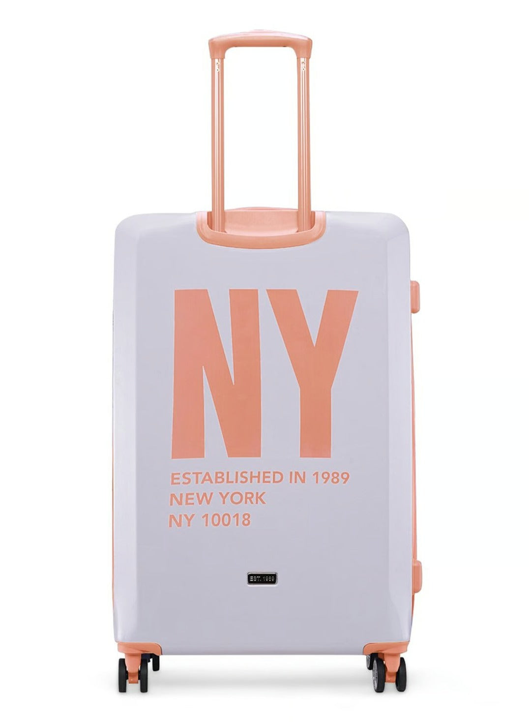 MIRRORED Hardside Luggage on Wheels for Unisex | Ultra Lightweight ABS on with Spinner Wheels 4 Color CORAL