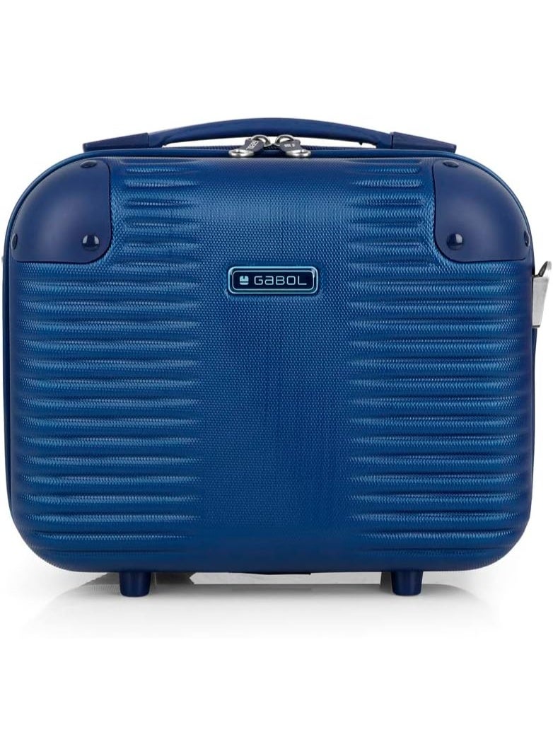 Gabol Balance Luggage ABS + PP Hardshell Clearance Luggage bag Hardside Lightweight Durable Carry On Suitcase, Spinner Wheels: Color  - Blue