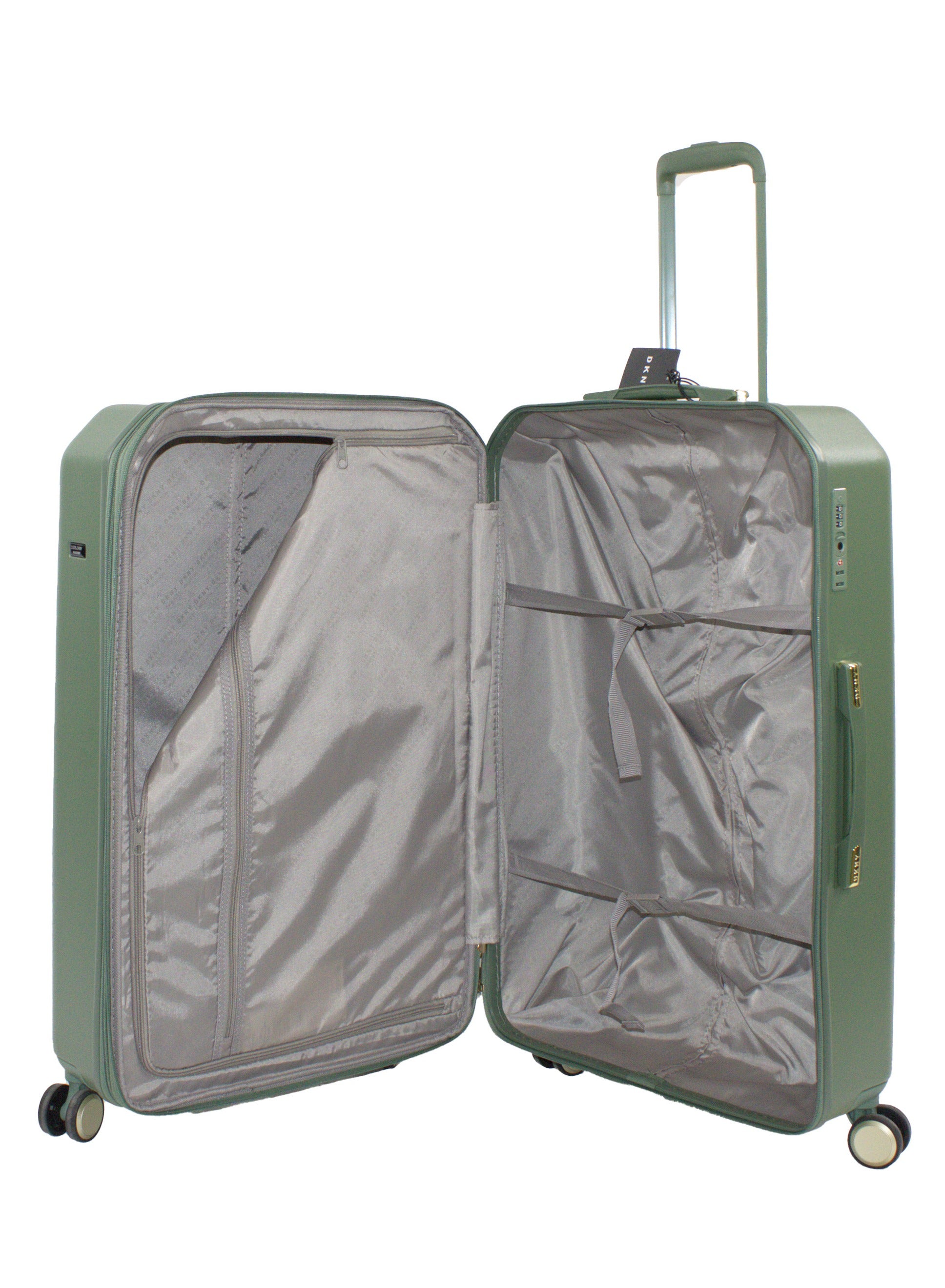 Dkny Remix Hardside Luggage on Wheels for Unisex | Ultra Lightweight ABS on with Spinner Wheels 4 Color Cargo