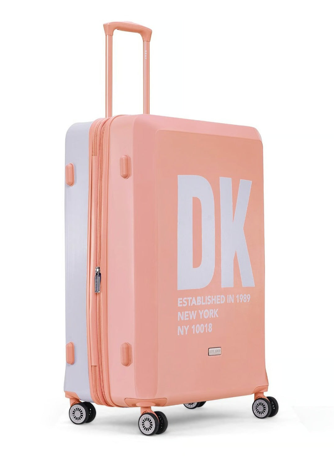 MIRRORED Hardside Luggage on Wheels for Unisex | Ultra Lightweight ABS on with Spinner Wheels 4 Color CORAL