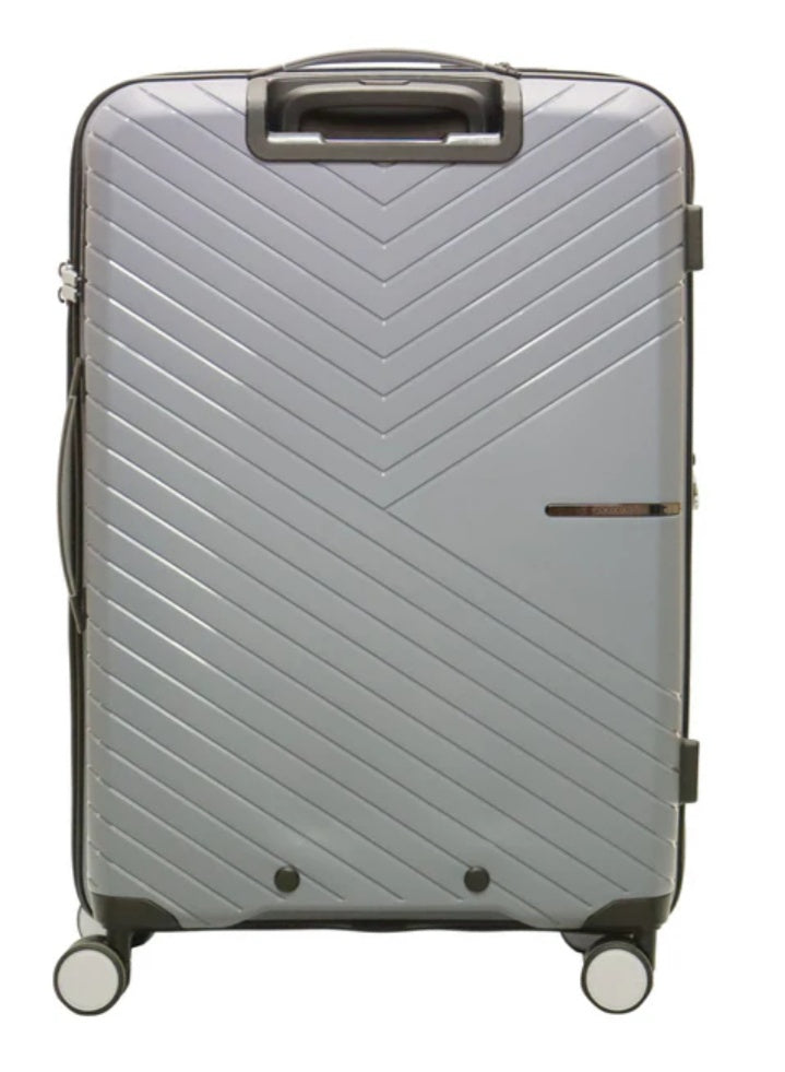 Sustain 2.0 Hardside Luggage on Wheels for Unisex | Ultra Lightweight ABS on with Spinner Wheels 4 Color Flintstone