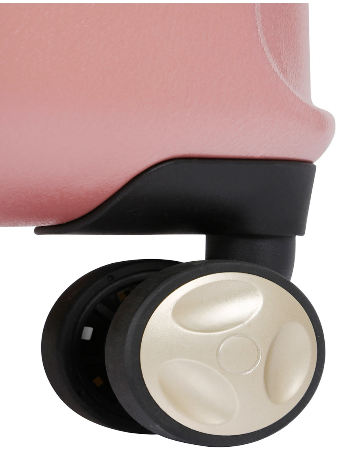 BEBE Ellise Hardside Luggage on Wheels for Unisex | Ultra Lightweight ABS on with Spinner Wheels 4 Color Rose Gold