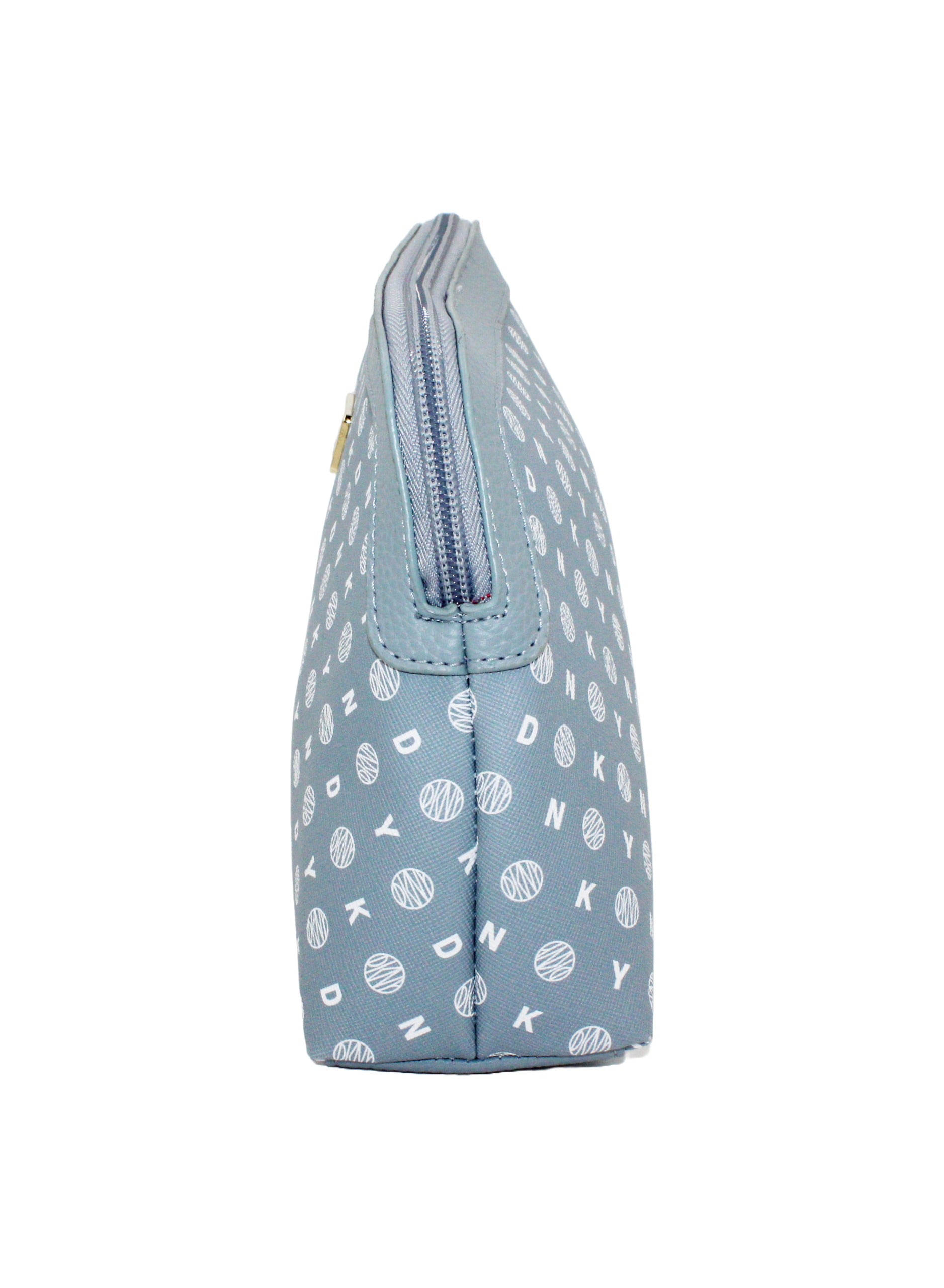 DKNY Legacy Beauty Pouch Cosmetic Bag, Travel Make up Bag Small, Small Waterproof and Lightweight Cosmetic Bag Storage Bag, Small Makeup Bag, Travel Toiletry Bag