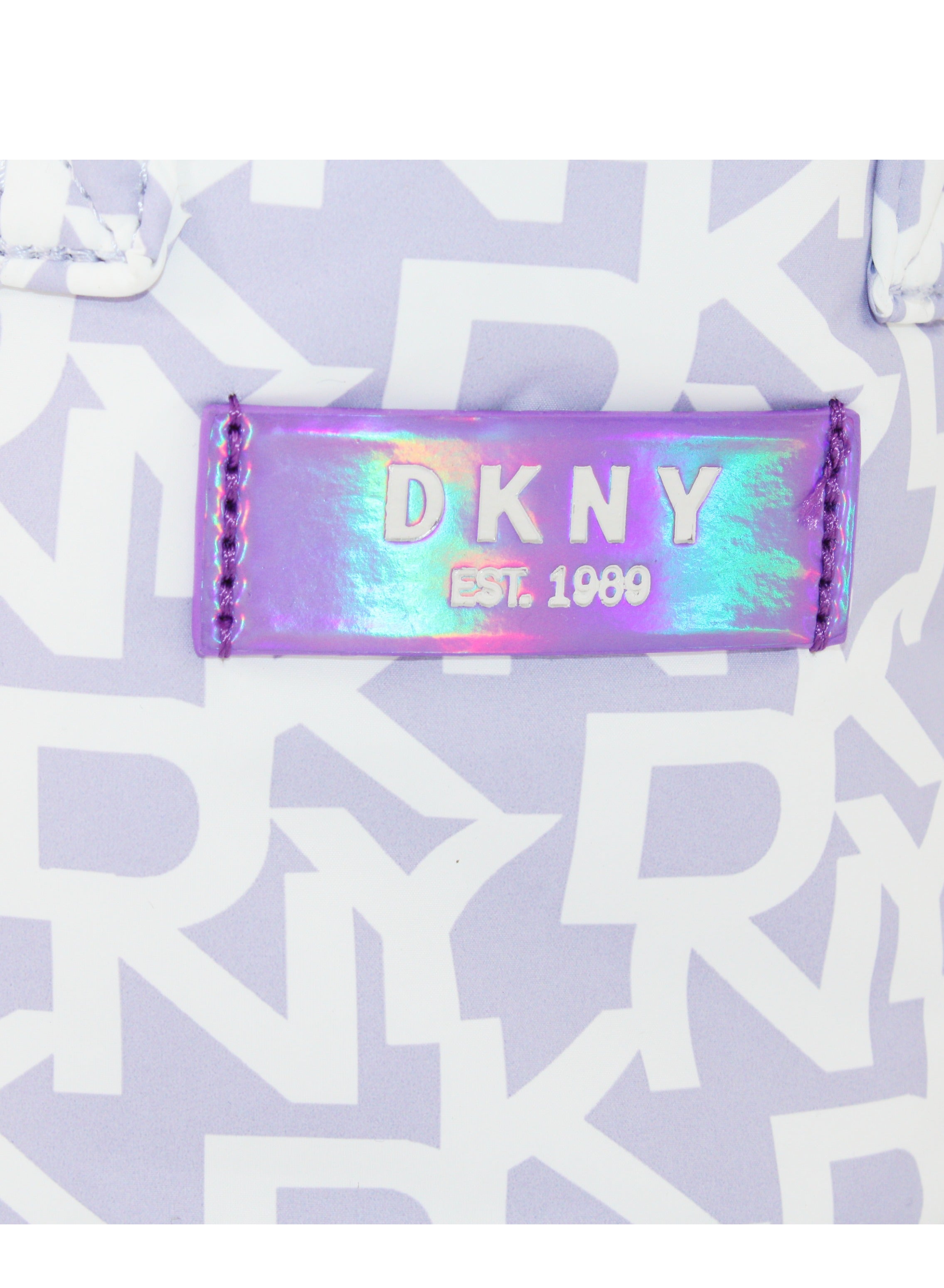 DKNY Signature Puffer Bucket Bag Cosmetic Bag, Travel Make up Bag Small, Small Lightweight Cosmetic Bag Storage Bag, Small Makeup Bag, Travel Toiletry Bag