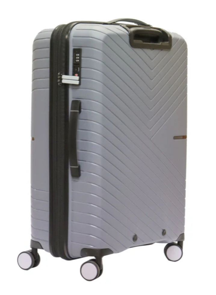 Sustain 2.0 Hardside Luggage on Wheels for Unisex | Ultra Lightweight ABS on with Spinner Wheels 4 Color Flintstone