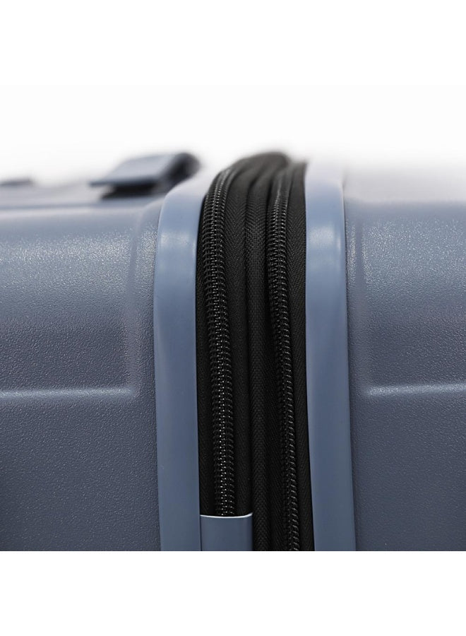 Calvin Klein Palisades 3-Piece Hardsided Luggage Set on Wheels for Unisex | Ultra Lightweight ABS with Spinner Wheels 4 Color Flintstone