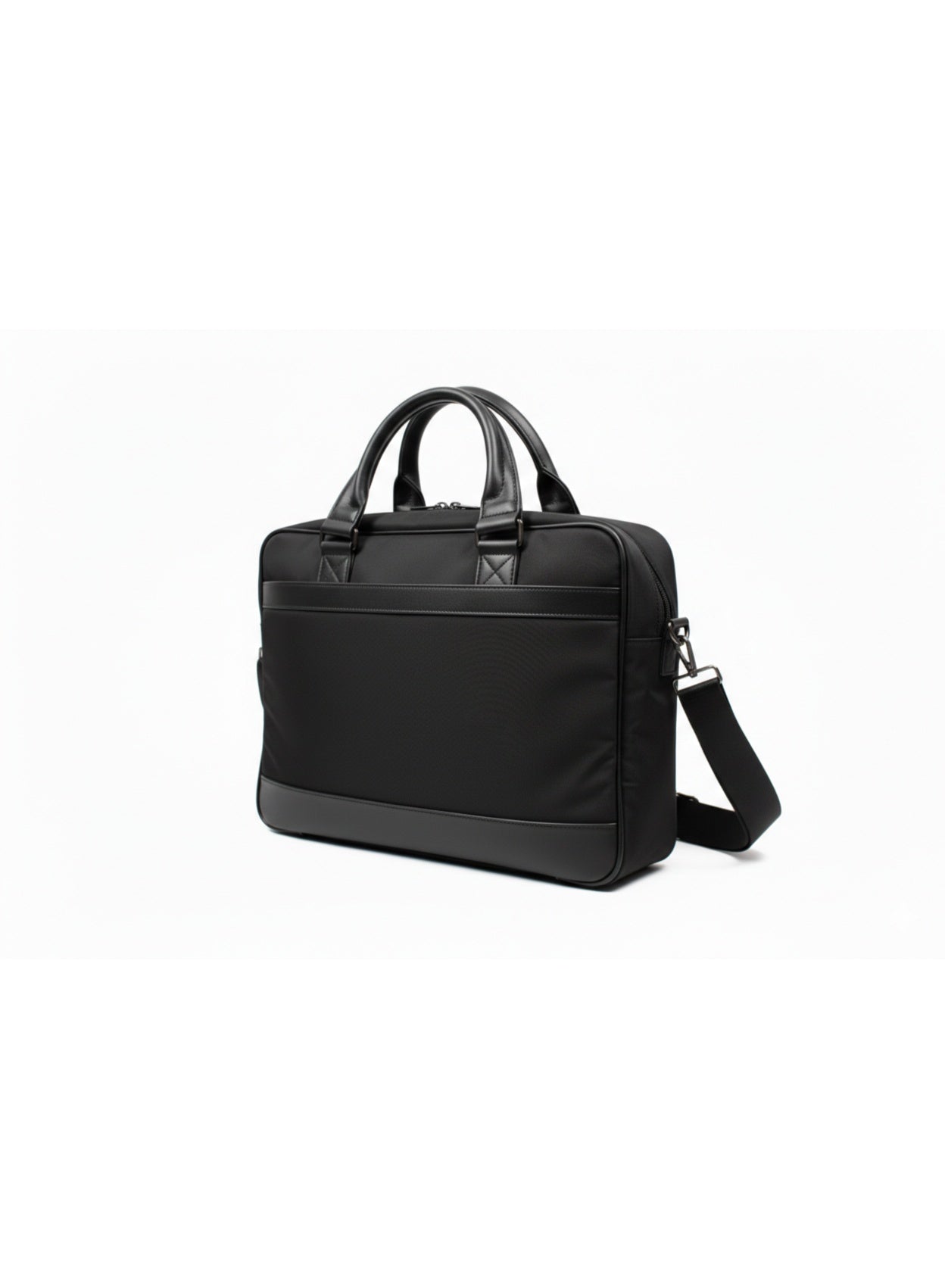 David Jones Mens Hand Bag Stylish and Durable Everyday Carry | Color Black(932207)