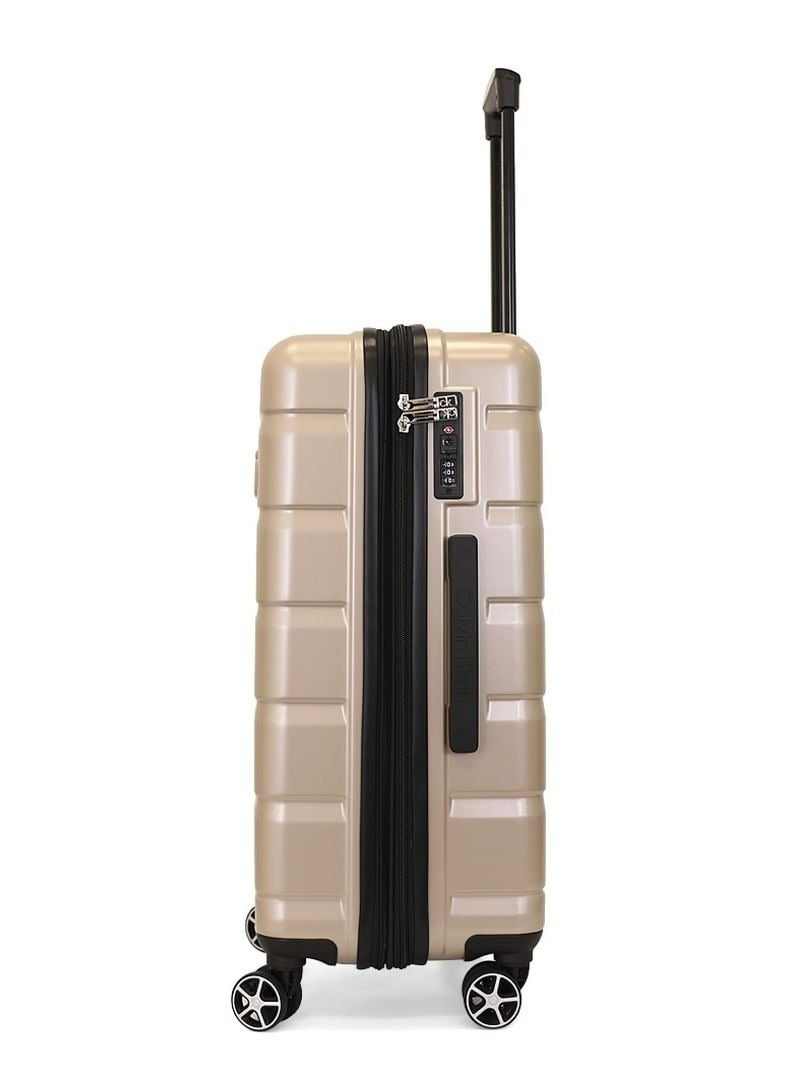 Ridge Line Hardside Spinner Luggage On Wheels, Ultra Lightweight ABS, 4 Double Wheels Color TAUPE