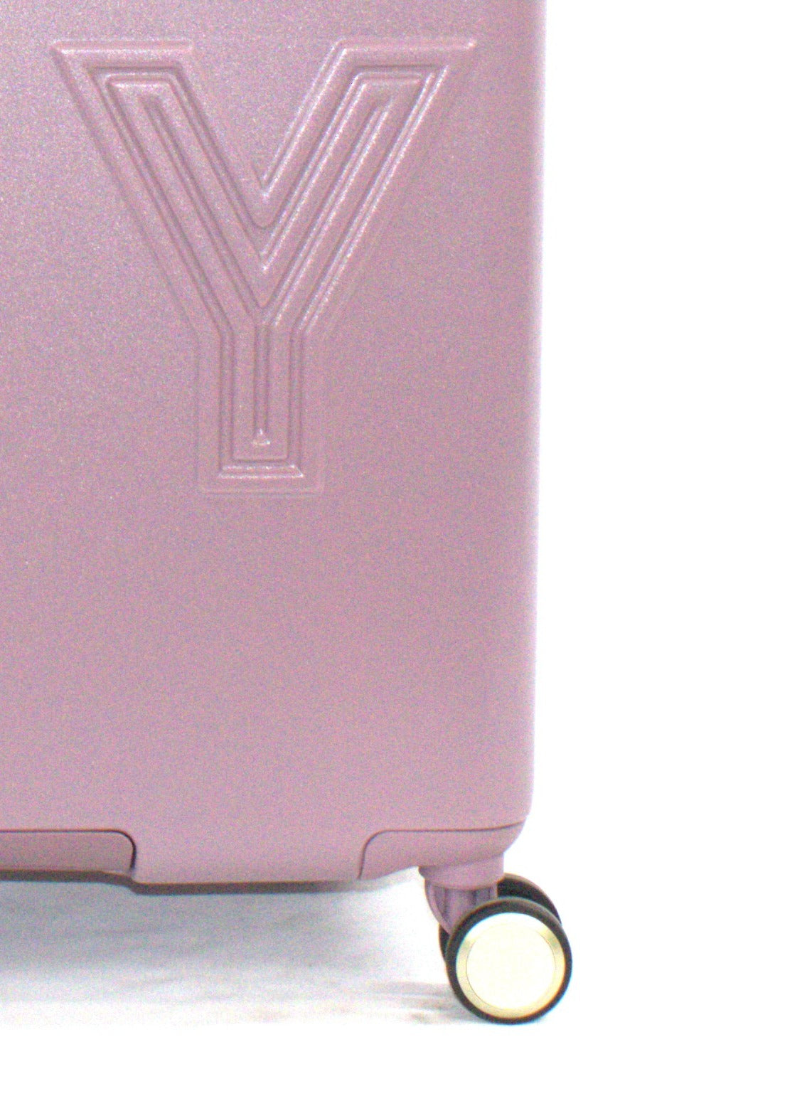 Dkny Remix Hardside Luggage on Wheels for Unisex | Ultra Lightweight ABS on with Spinner Wheels 4 Color French Mauve