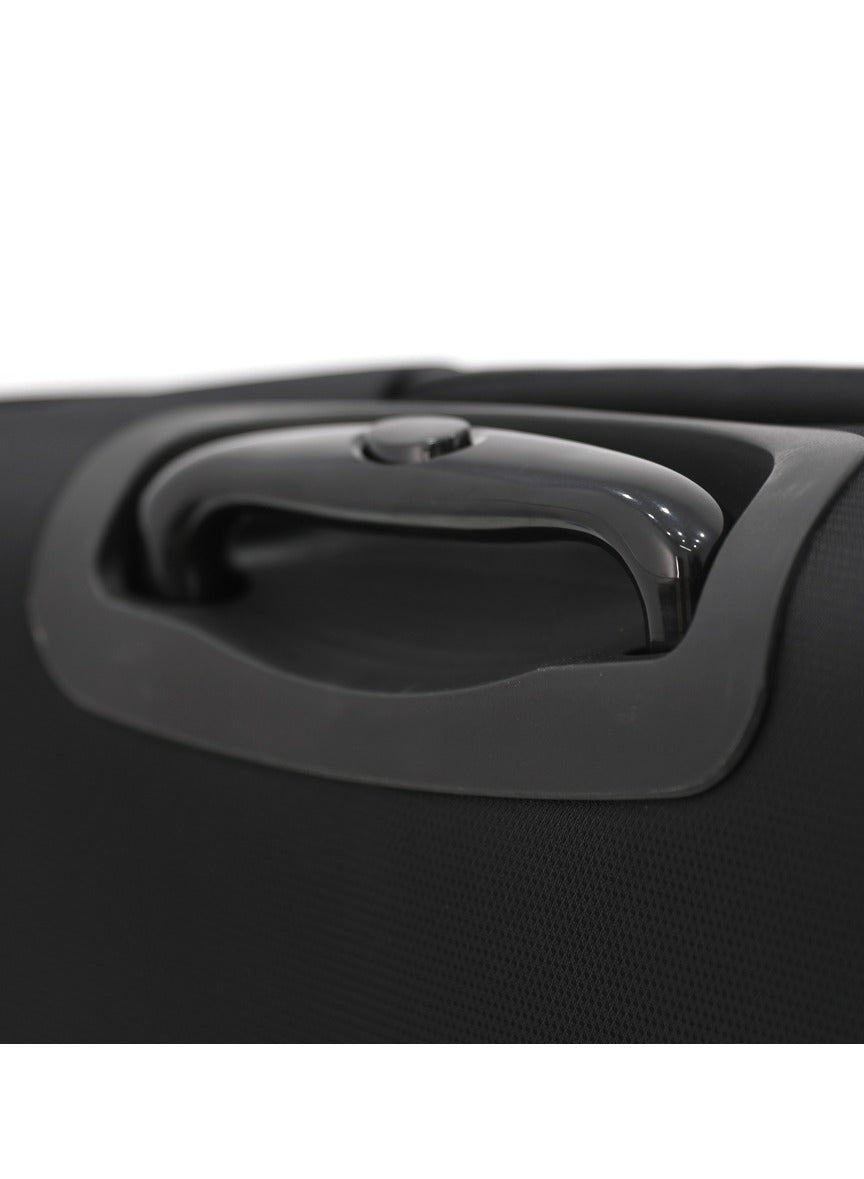 Solana Softside Spinner Luggage On Wheels, Ultra Lightweight, 4 Double Wheels