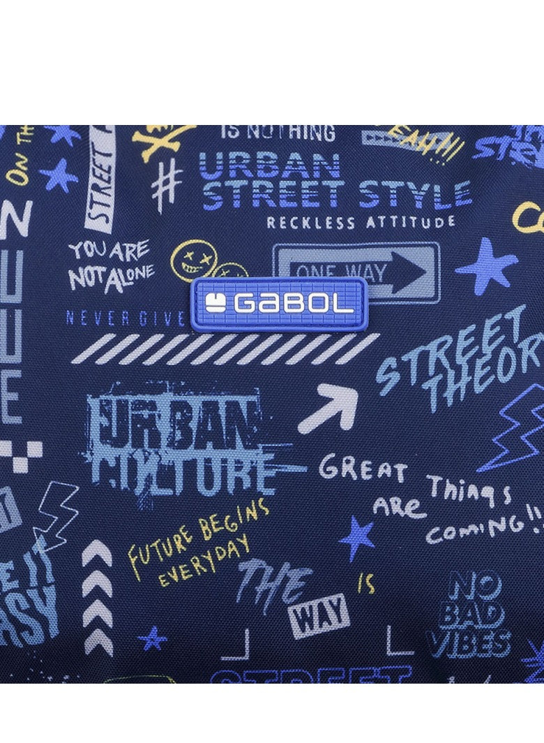 Gabol Skull Kids Lunch Bags Lightweight for Preschool Boys Girls