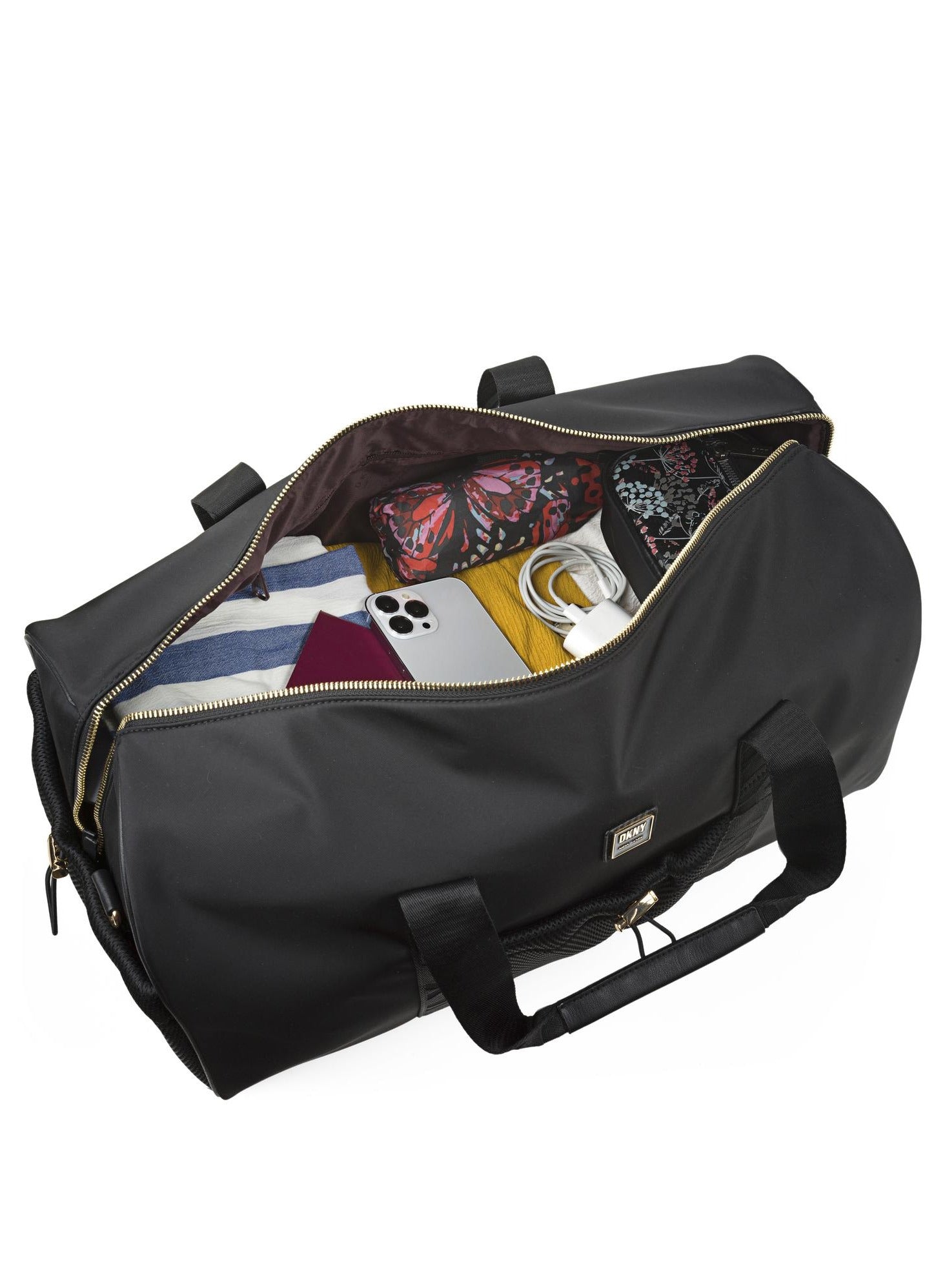 Down Under Duffle Bags for Unisex | Ultra Lightweight Travel, Sports & Gym Duffle Bags Color Black