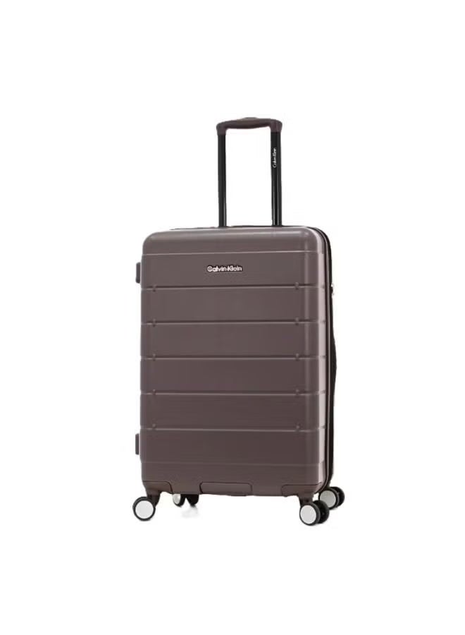 Palisades Hardside Luggage on Wheels for Unisex | Ultra Lightweight ABS on with Spinner Wheels 4 Color Brown