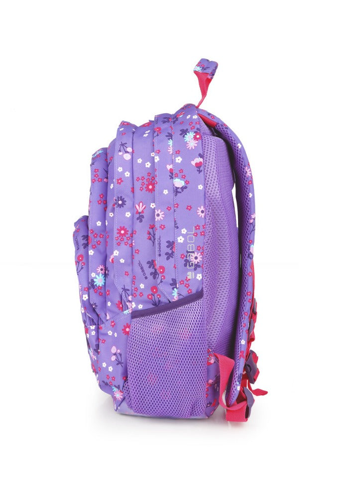 Gabol Violet Kids Backpack Lightweight Children's Nursery School Bag for Preschool Boys Girls