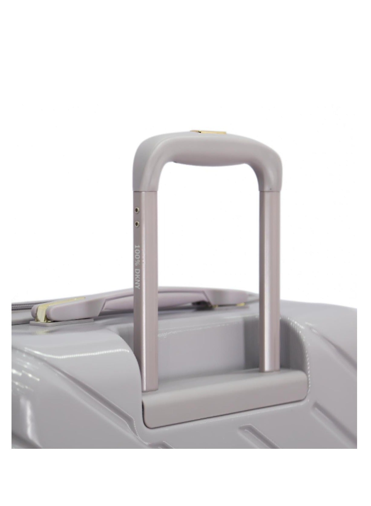 Bias HS Hard Case Luggage Trolley for Unisex ABS Lightweight 4 Double Wheeled Suitcase With Built In TSA Type Lock Color Lavender