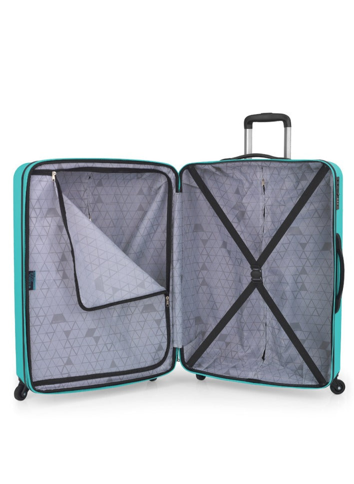 Gabol Future Hardside Luggage on Wheels for Unisex | Ultra Lightweight ABS on with Spinner Wheels 4 Color Turquoise