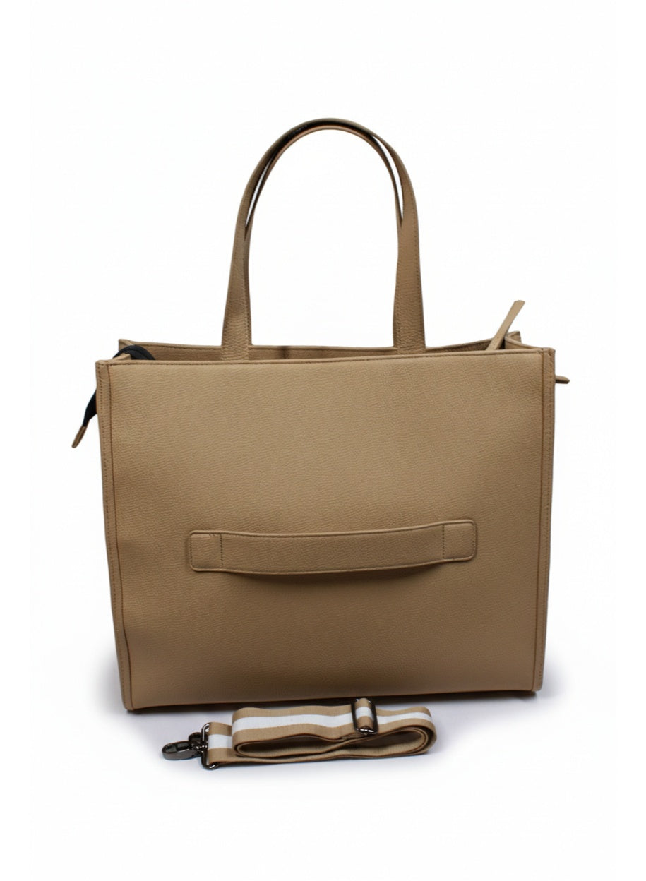 Rivets women's handbag & shoulder bags Women Shoulder Tote Bags Top Handle Satchel Color Cork