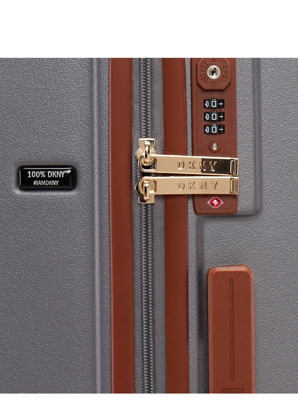 Dkny Promo INTL PM1 Hardside Luggage on Wheels for Unisex | Ultra Lightweight ABS on with Spinner Wheels 4 Color Charcoal