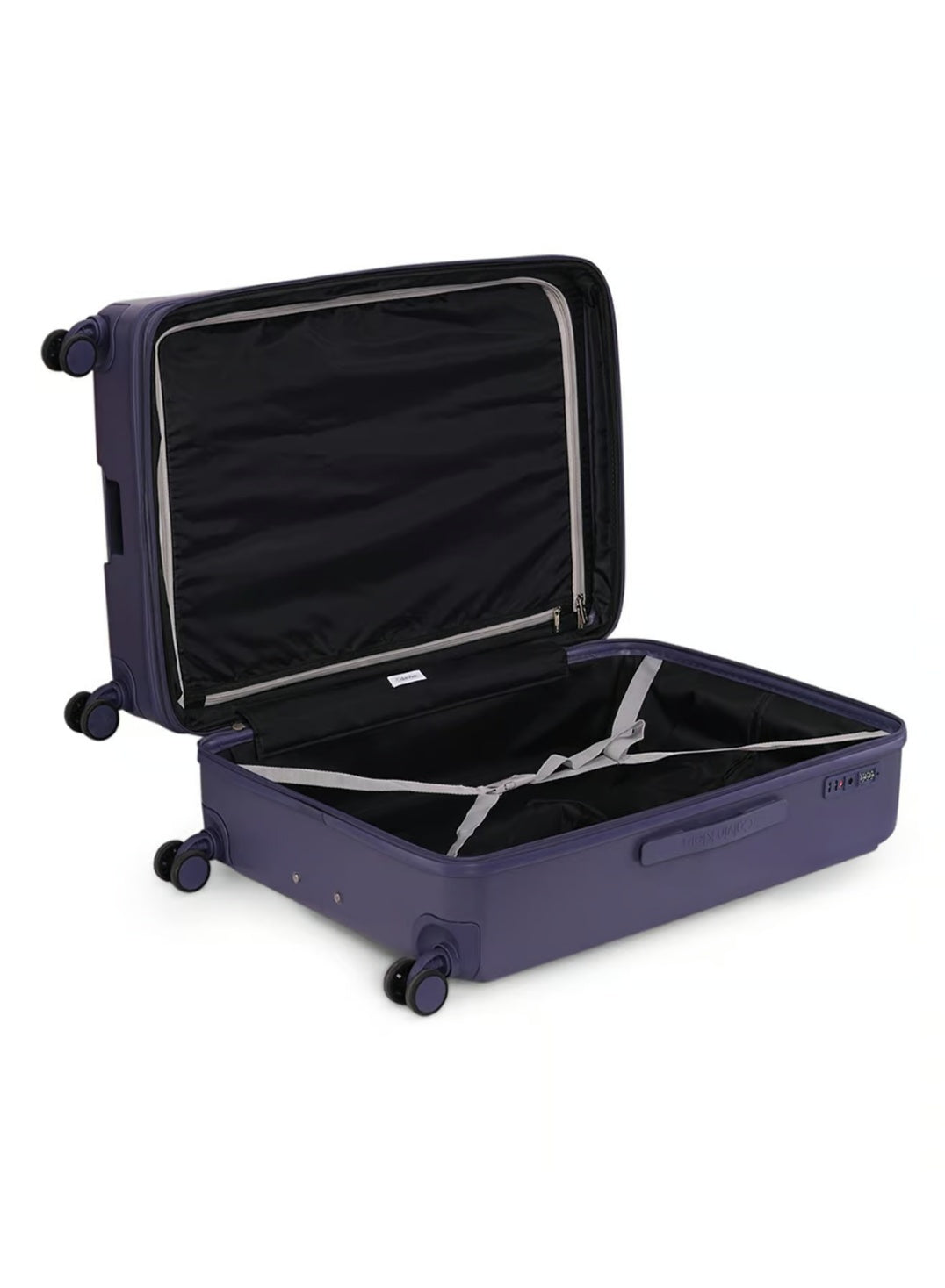 Bleeker Street Hardside Luggage on Wheels for Unisex | Ultra Lightweight ABS on with Spinner Wheels 4 Color Ngt Shadow Blue