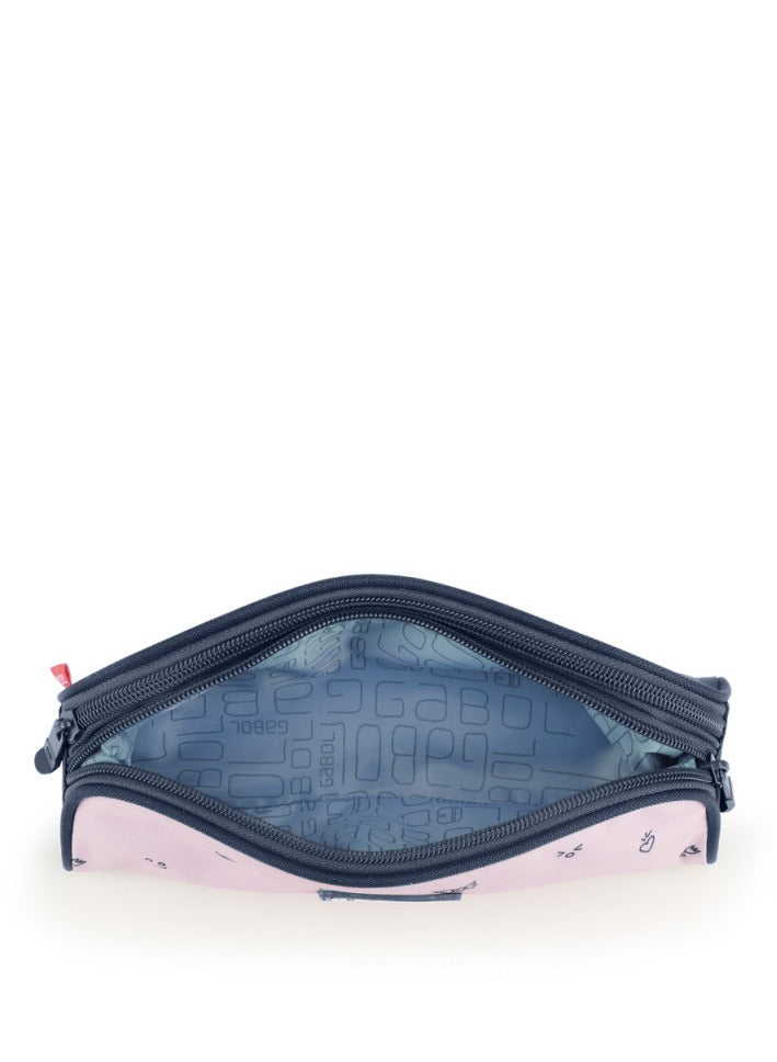 Pink Printed Pencil Case Cute Design