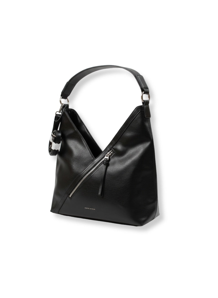 David Jones Women's Handbag Stylish and Durable Everyday Carry | Color Black(CM7551)