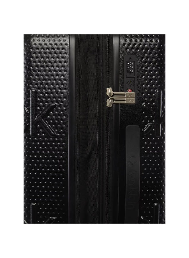 Calvin Klein Insignia 4.0 Hardside Luggage on Wheels for Unisex | Ultra Lightweight ABS with 4 Spinner Wheels | Color Black