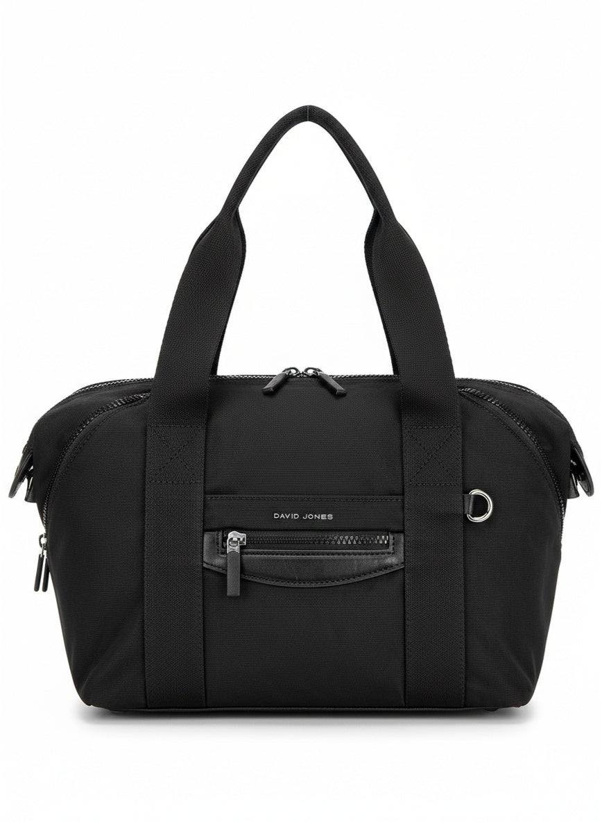 David Jones Women’s Handbag – Black | Elegant & Durable Shoulder Bag | Stylish Everyday Accessory