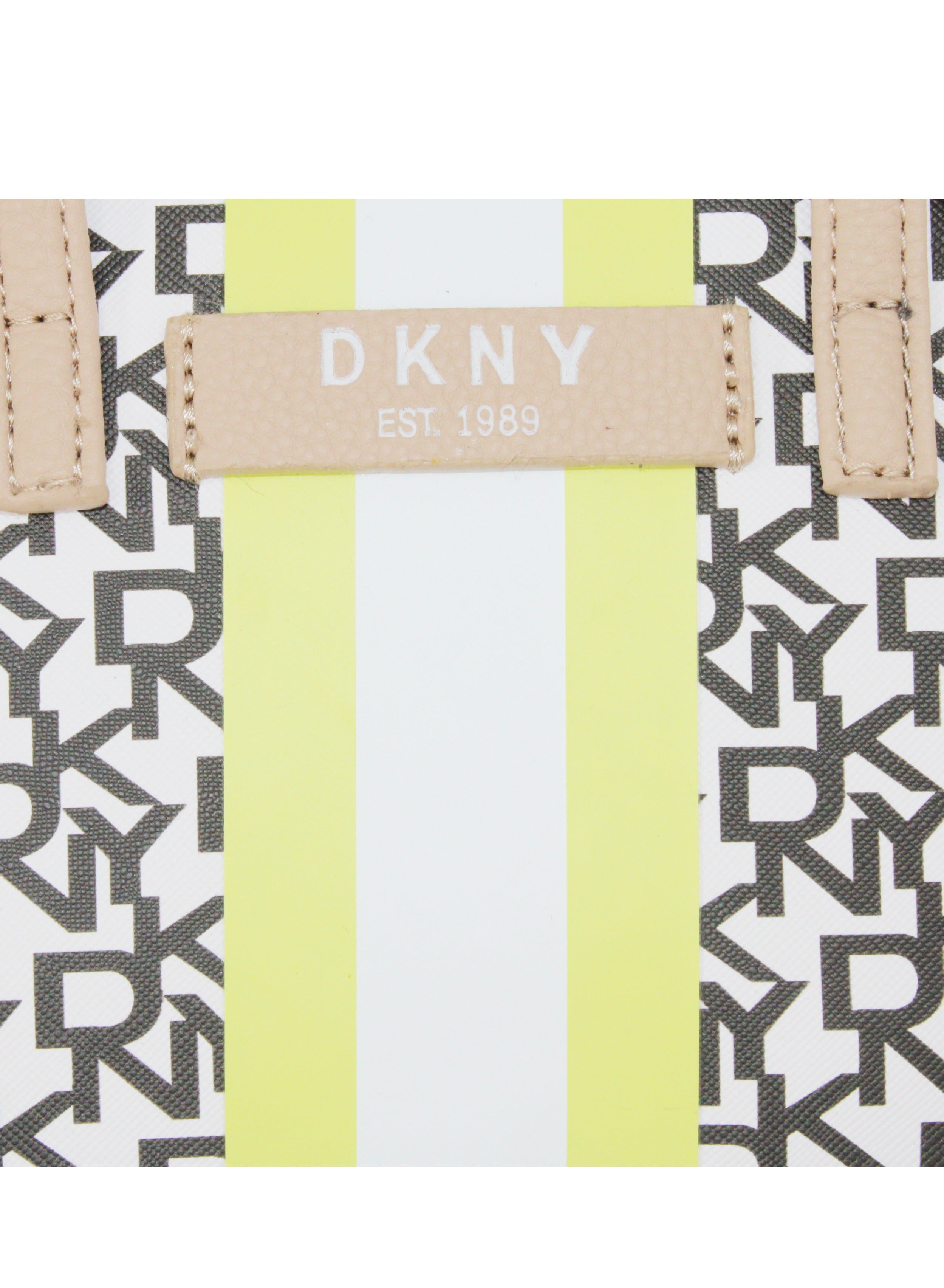 DKNY Signature Stripe Cosmetic Bag