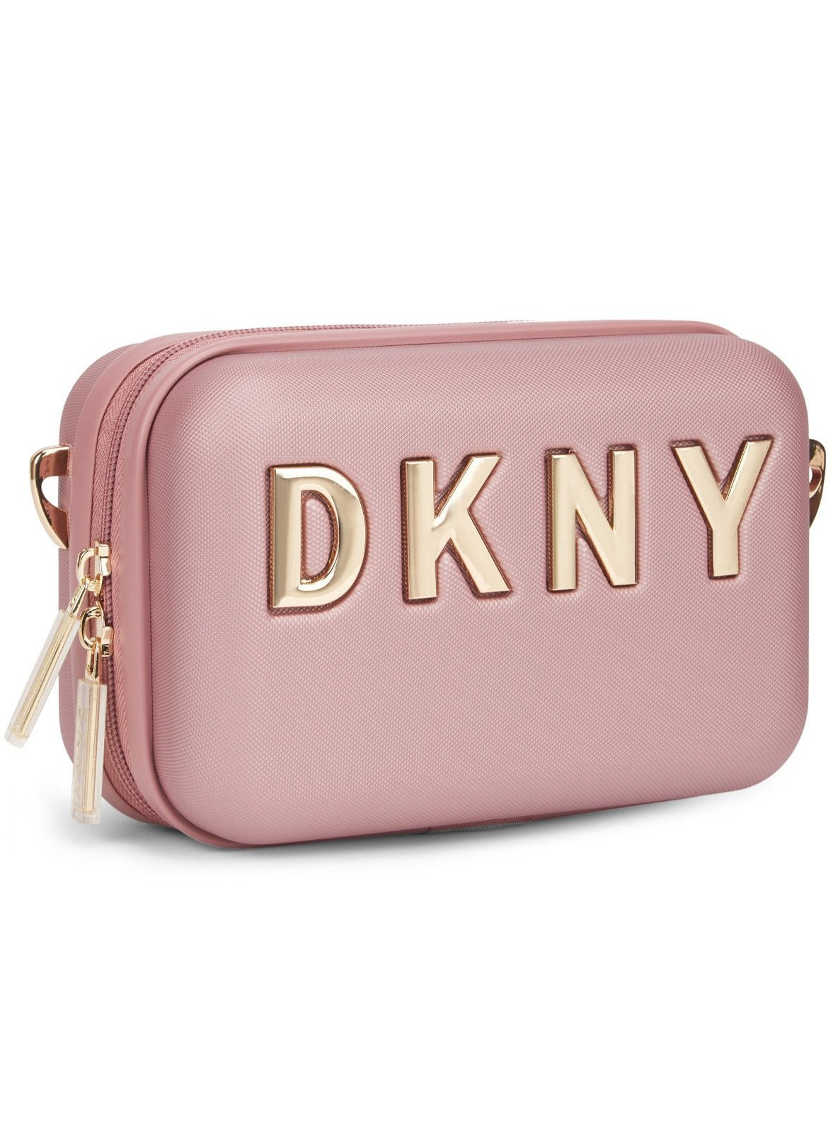 DKNY Allure Beauty Case Makeup Travel Lighted Case, Cosmetic Bag Organizer Professional Adjustable Divider Storage, Waterproof Portable Make up Train Box Accessories