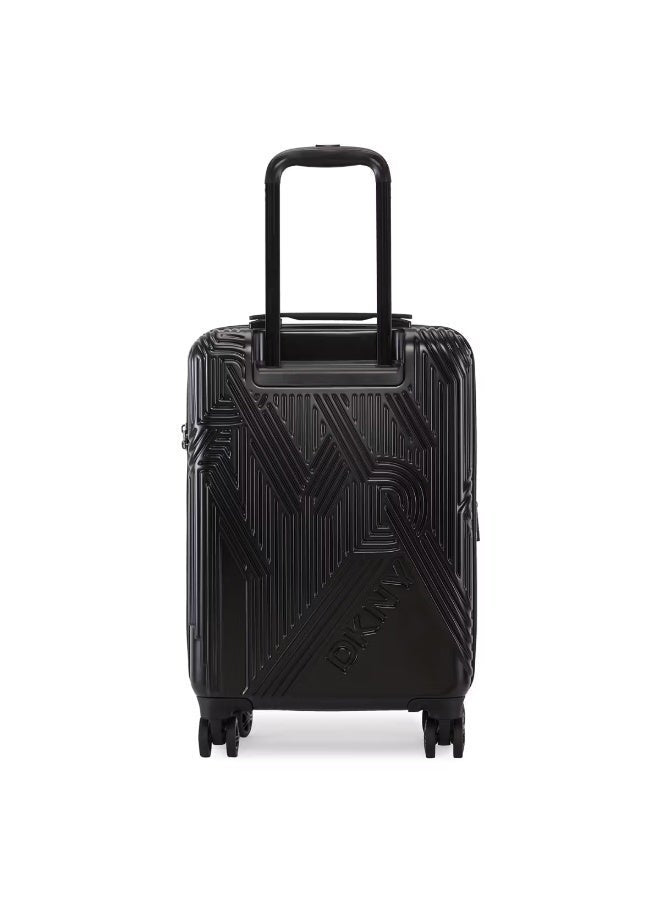 DKNY City Scape Hardside Luggage on Wheels for Unisex | Ultra Lightweight ABS with Spinner Wheels 4 Color Black