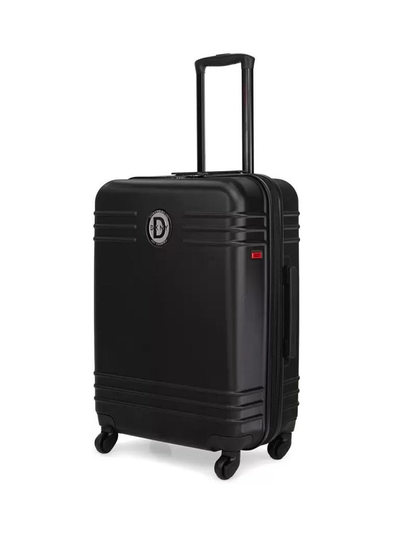 Dkny Eclipse Hardside Luggage on Wheels for Unisex | Ultra Lightweight ABS on with Spinner Wheels 4 Color Black