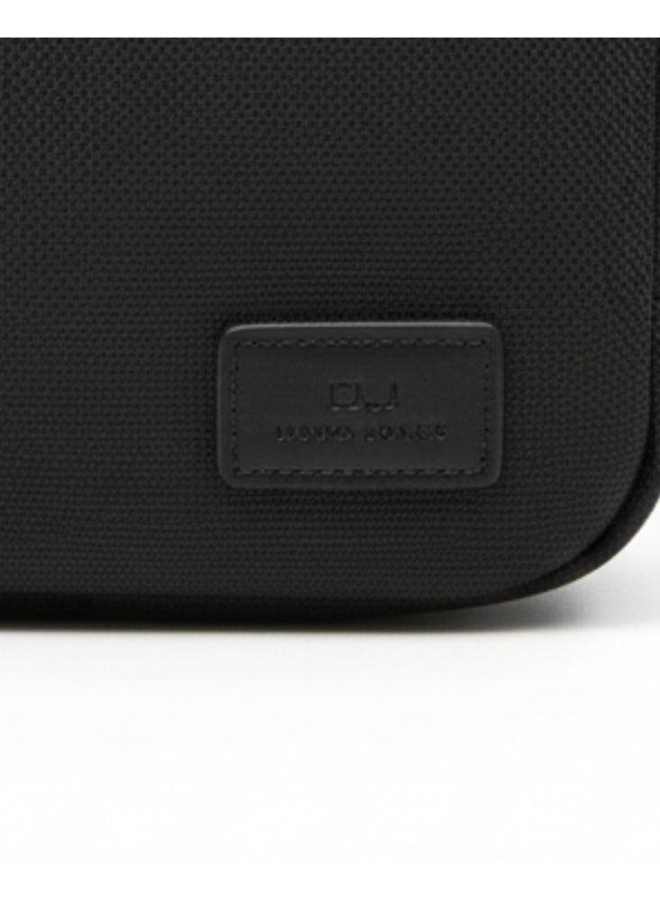 David Jones Mens Sling Bag Stylish and Durable Everyday Carry | Color Black(932202)