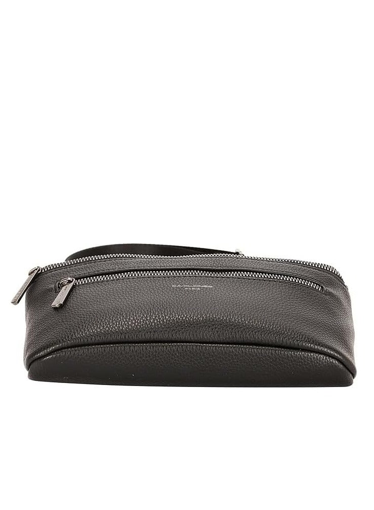David Jones Women's waist bag Stylish and Durable Everyday Carry | Color Black(CM6845)