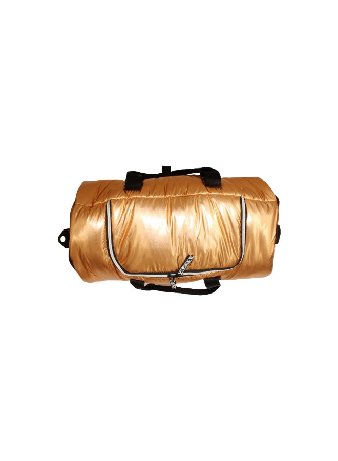 DKNY SKYLIGHT DOWN SPCE DUFFLE BAG COLOUR GOLD