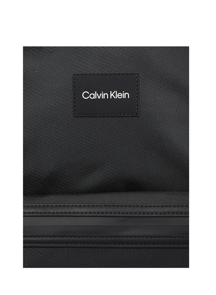 Calvin Klein Men's Essential Round Center Zip Backpack Color Black