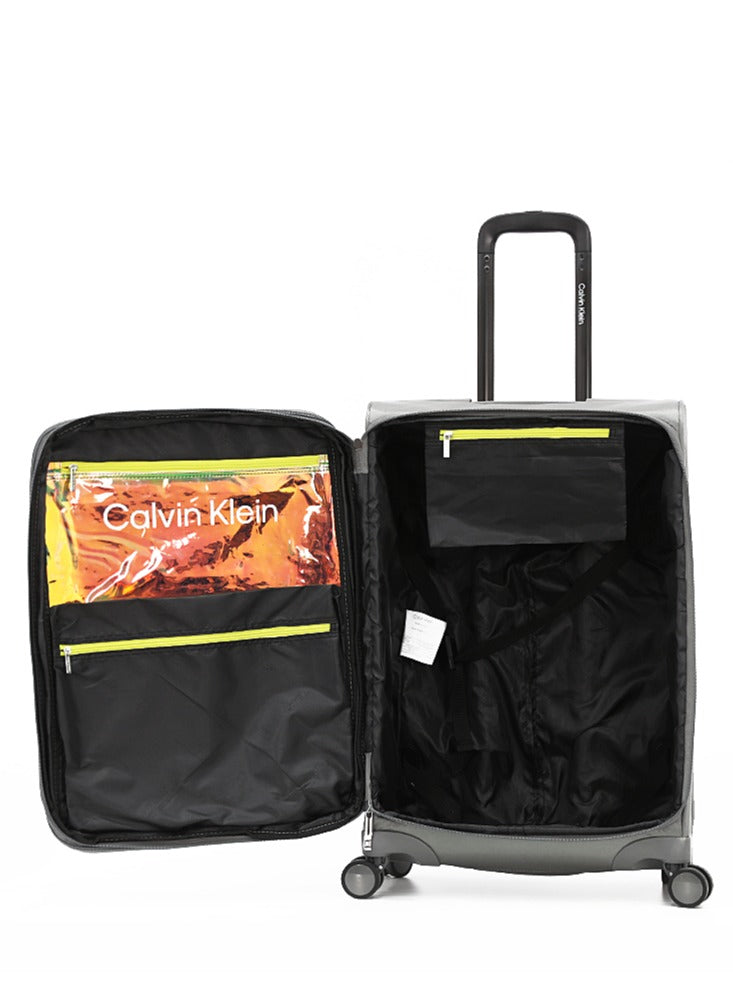 Escape Softside Polyester Luggage on Wheels for Unisex – Lightweight Travel Suitcase with Spinner Wheels