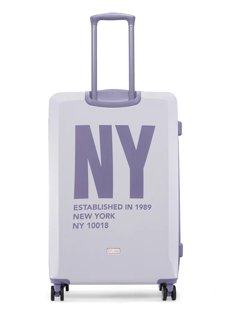 BOLD  Hardside Luggage on Wheels for Unisex | Ultra Lightweight ABS on with Spinner Wheels 4 Color LAVENDER BLUE