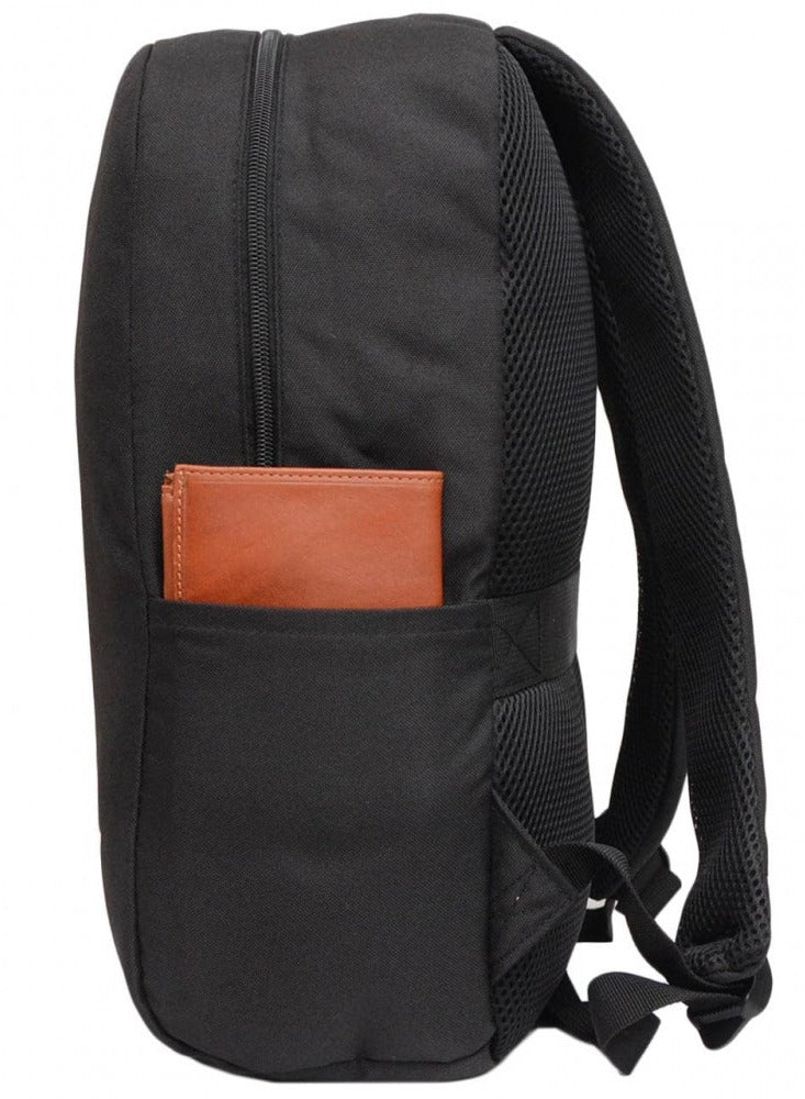 DKNY Neo Vintage Sport Business Travel Daypack Laptop Backpack for Men Women and Teens (Black)
