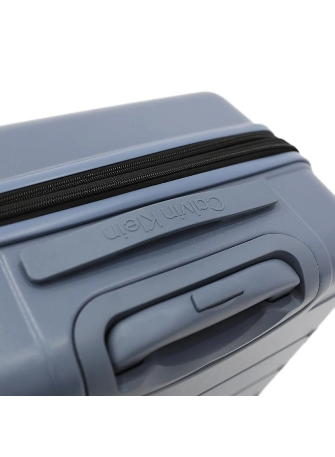 Calvin Klein Palisades 3-Piece Hardsided Luggage Set on Wheels for Unisex | Ultra Lightweight ABS with Spinner Wheels 4 Color Flintstone