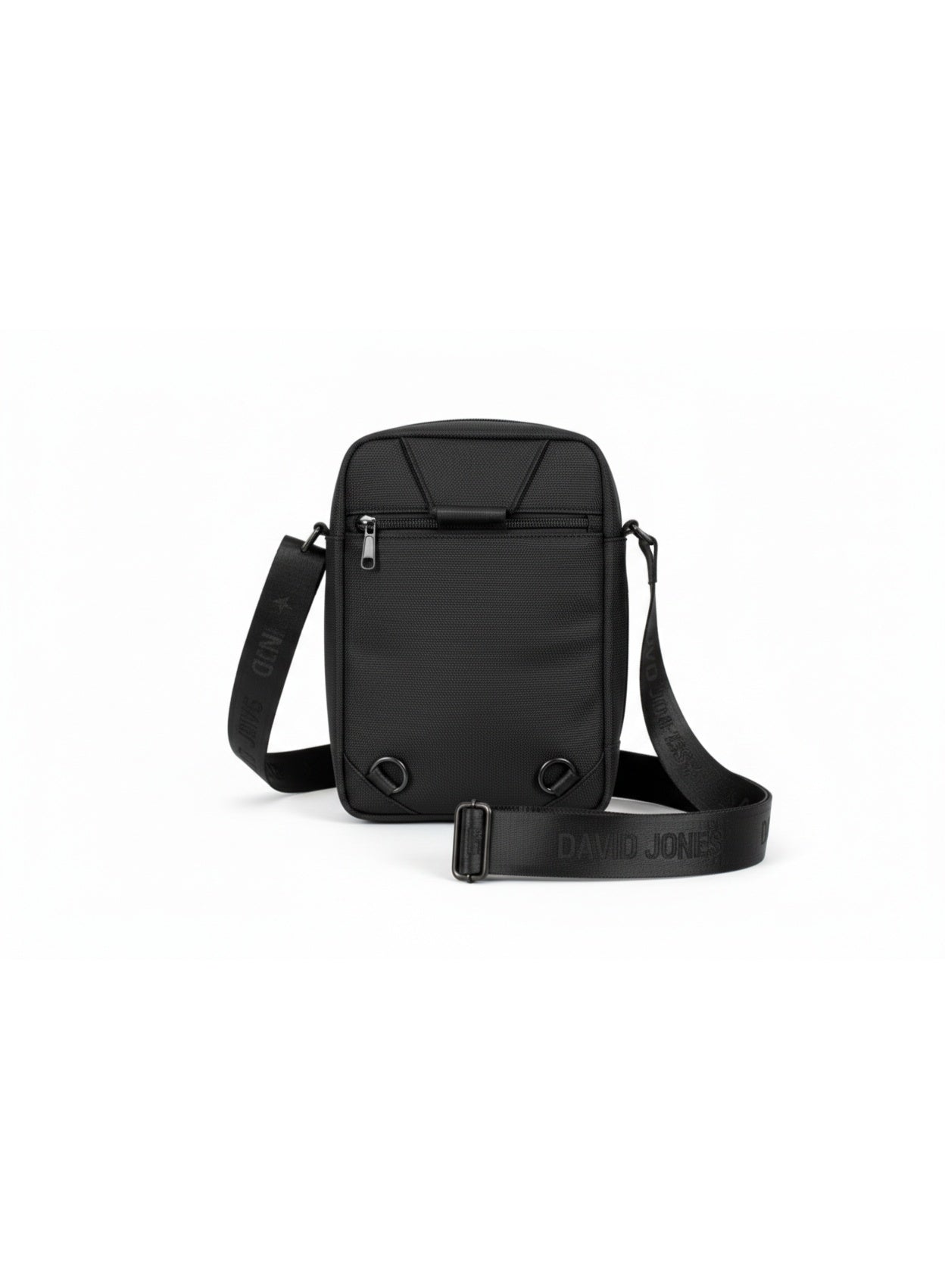 David Jones Men's Crossbody Bag | Stylish and Durable Everyday Carry | Color Black(931103)